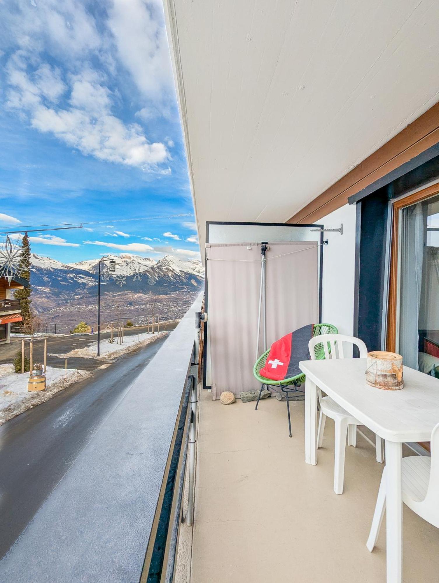 Center Of Veysonnaz With A View ! Apartment Exterior foto
